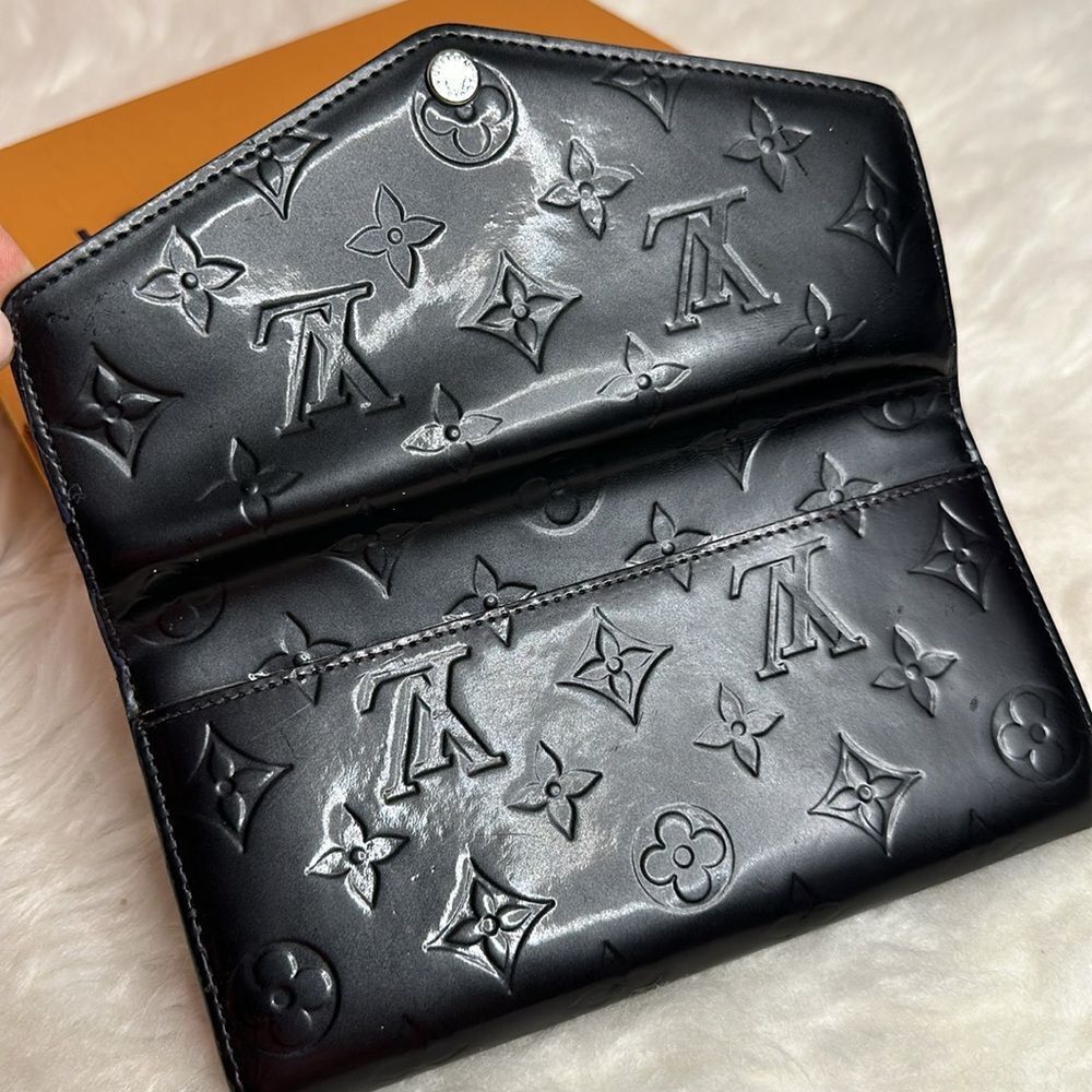 💯Authentic Louis Vuitton Vernis Impriente Long Wallet🍀 - Picture 10 of 15